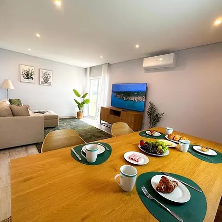 Apartment Algarve Blue T2 Vista Mar E 2 Casas De Banho Da Rocha Ed Acropole *